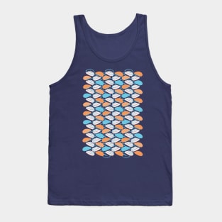 Leaves Pattern Tank Top